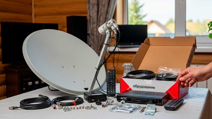 Оборудование для спутникового интернета