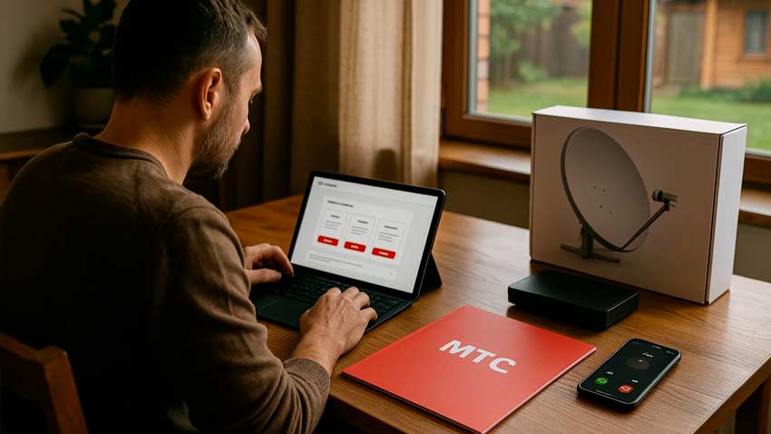 Спутниковый интернет от МТС